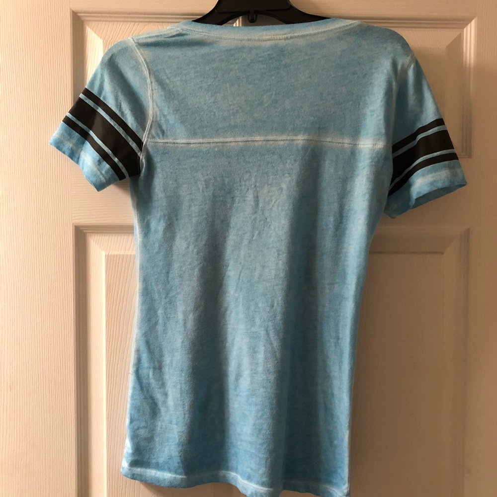 Henley Ringer PINK Tee - Picture 2 of 6